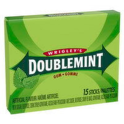 Wrigley's - Peppermint Chewing Gum, 15 Each