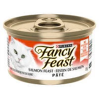 Purina - Fancy Feast Pate Salmon Feast, Wet Cat Food, 85 Gram