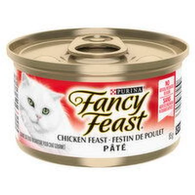 Purina - Fancy Feast Pate Chicken Feast, Wet Cat Food, 85 Gram