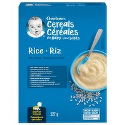 Gerber - Rice Cereal, 227 Gram