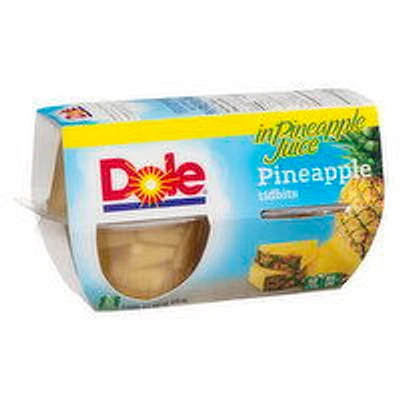 Dole - Pineapple Fruit Bowl, 4 Each