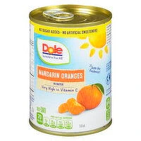 Dole - Mandarin Oranges in Water, 540 Millilitre