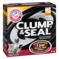 Arm & Hammer - Clump & Seal Cat Litter - Multi Cat, 9.1 Kilogram
