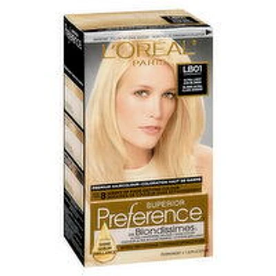 L'Oreal - Preference LB01 Ultra Light Ash Blonde, 1 Each