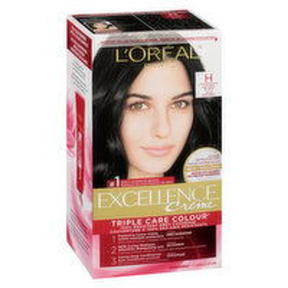 L'Oreal - Paris Excellence Cream H Natural Black, 1 Each