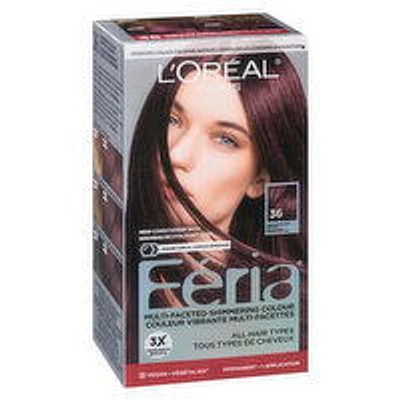 L'Oreal - Paris Feria 36 Deep Burgundy Brown, 1 Each