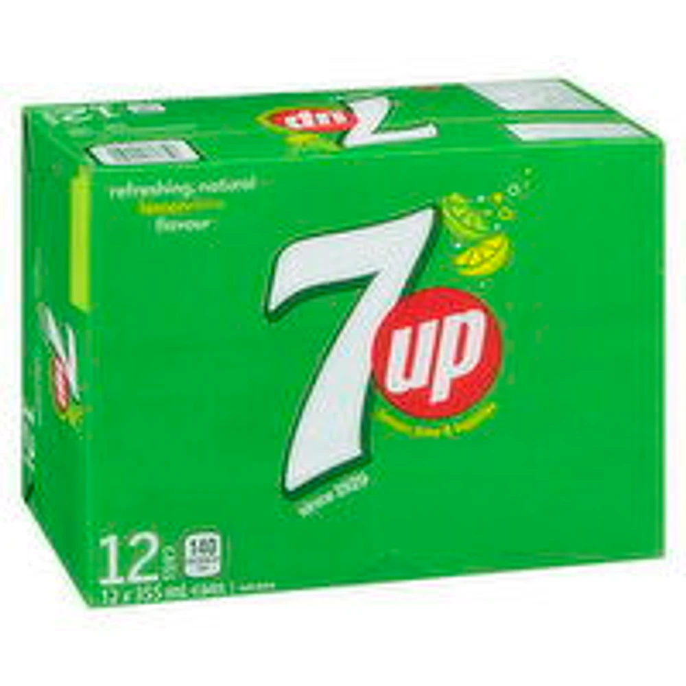 7UP - Lemon Lime, 12 Each