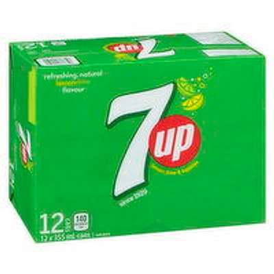 7UP - Lemon Lime, 12 Each