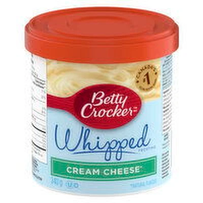 Betty Crocker - Whipped Cream Cheese Frosting, 340 Gram