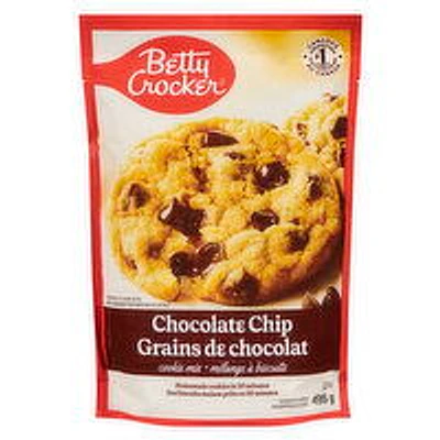 Betty Crocker - Chocolate Chip Cookie Mix, 496 Gram
