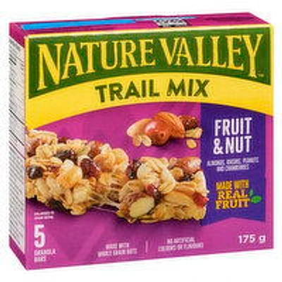 Nature Valley - Chewy Granola Bars, Trail Mix Fruit & Nut, 5 Each