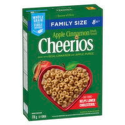 General Mills - Cheerios Cereal, Apple Cinnamon, Family Size, 778 Gram
