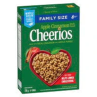 General Mills - Cheerios Cereal, Apple Cinnamon, Family Size, 778 Gram