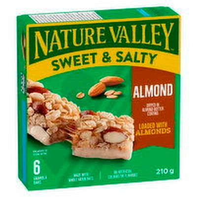 Nature Valley - Sweet & Salty Granola Bars,  Almond, 6 Each