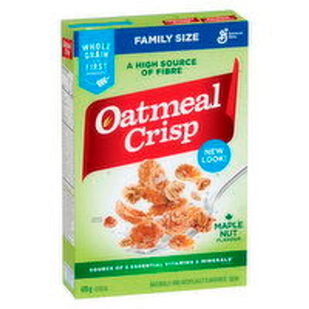 General Mills - Oatmeal Crisp Cereal, Maple Nut Flavour, 619 Gram