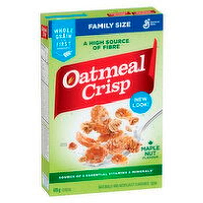 General Mills - Oatmeal Crisp Cereal, Maple Nut Flavour, 619 Gram