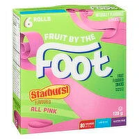 Betty Crocker - Fruit by the Foot, Starburst Flavoured, 6 Rolls, 128 Gram