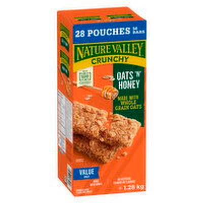 Nature Valley - Crunchy Granola Bars, Oats 'N' Honey Value Pack, 56 Each
