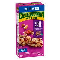 Nature Valley - Trail Mix Chewy Granola Bars, Fruit & Nut Value Pack, 28 Each