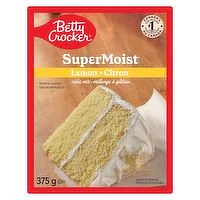 Betty Crocker - Super Moist Lemon Cake Mix, 375 Gram