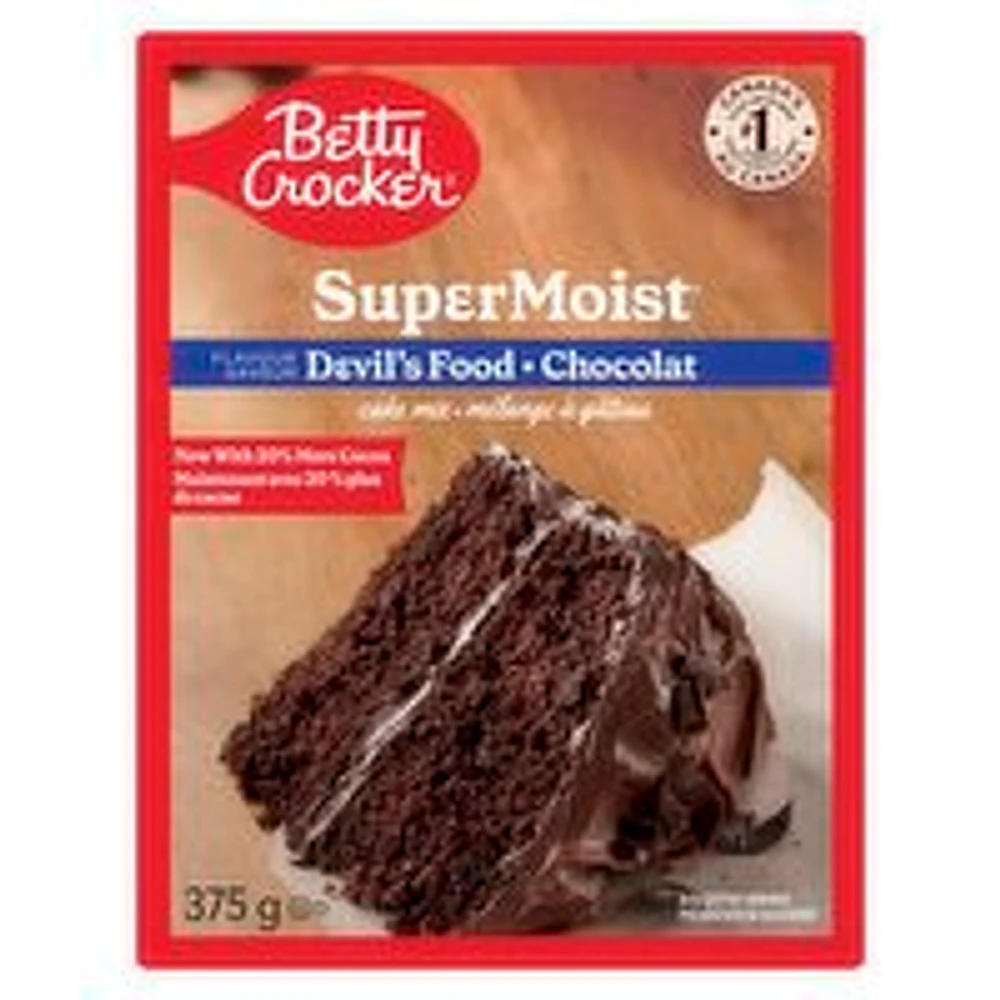 Betty Crocker - Super Moist Devil's Food Cake Mix, 375 Gram