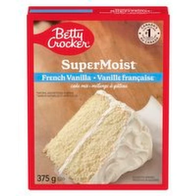 Betty Crocker - Super Moist French Vanilla Cake Mix, 375 Gram