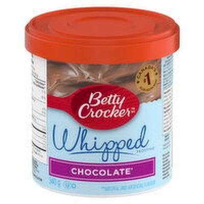 Betty Crocker - Whipped Frosting, Chocolate, 340 Gram