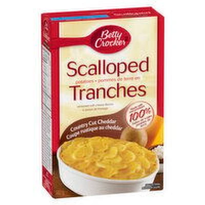 Betty Crocker - Scalloped Potatoes Country Cut Cheddar, 142 Gram