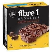General Mills - Fibre 1 Brownies, Chocolate Fudge, 5 Each