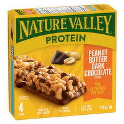 Nature Valley - Protein Chewy Bars - Peanut Dark Chocolate, 4 Each