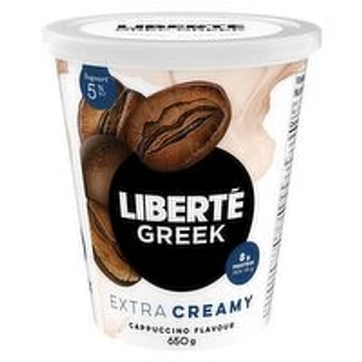 Liberte - Extra Creamy Greek Cappuccino Flavor Yogurt, 650 Gram