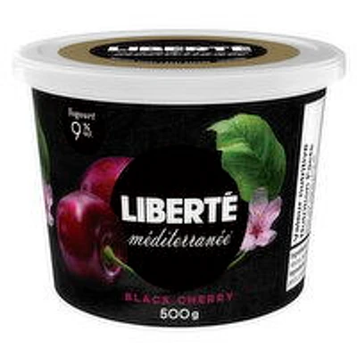 Liberte - Mediterranean Yogurt Black Cherry 9% M.F., 500 Gram