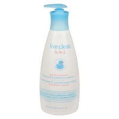 Live Clean - Baby Tearless Shampoo & Wash, 750 Millilitre