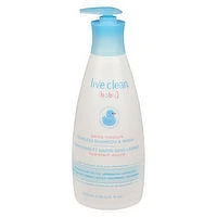 Live Clean - Baby Tearless Shampoo & Wash, 750 Millilitre