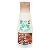Live Clean - Exotic Nectar Restorative Shampoo - Argan Oil, 350 Millilitre