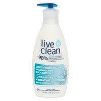 Live Clean - Body Lotion Fragrance Free, 532 Millilitre
