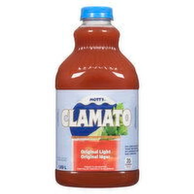 MOTT'S - Clamato Light Tomato Cocktail, 1.89 Litre