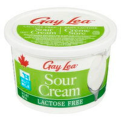 Gay Lea - Lactose Free Sour Cream 14% M.F, 450 Millilitre
