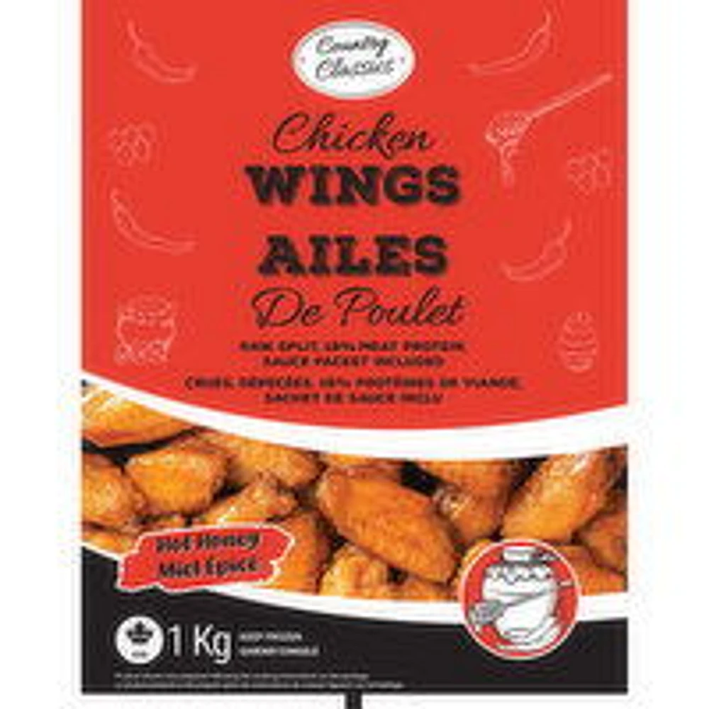 Country Classics - Chicken Wings, Hot Honey, 1 Kilogram