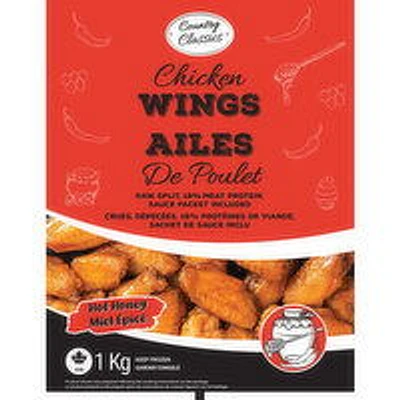 Country Classics - Chicken Wings, Hot Honey, 1 Kilogram
