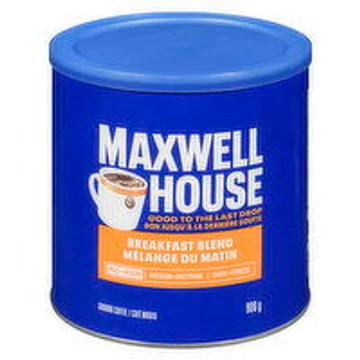 Maxwell House - Ground Coffee, Breakfast Blend Tin, 900 Gram