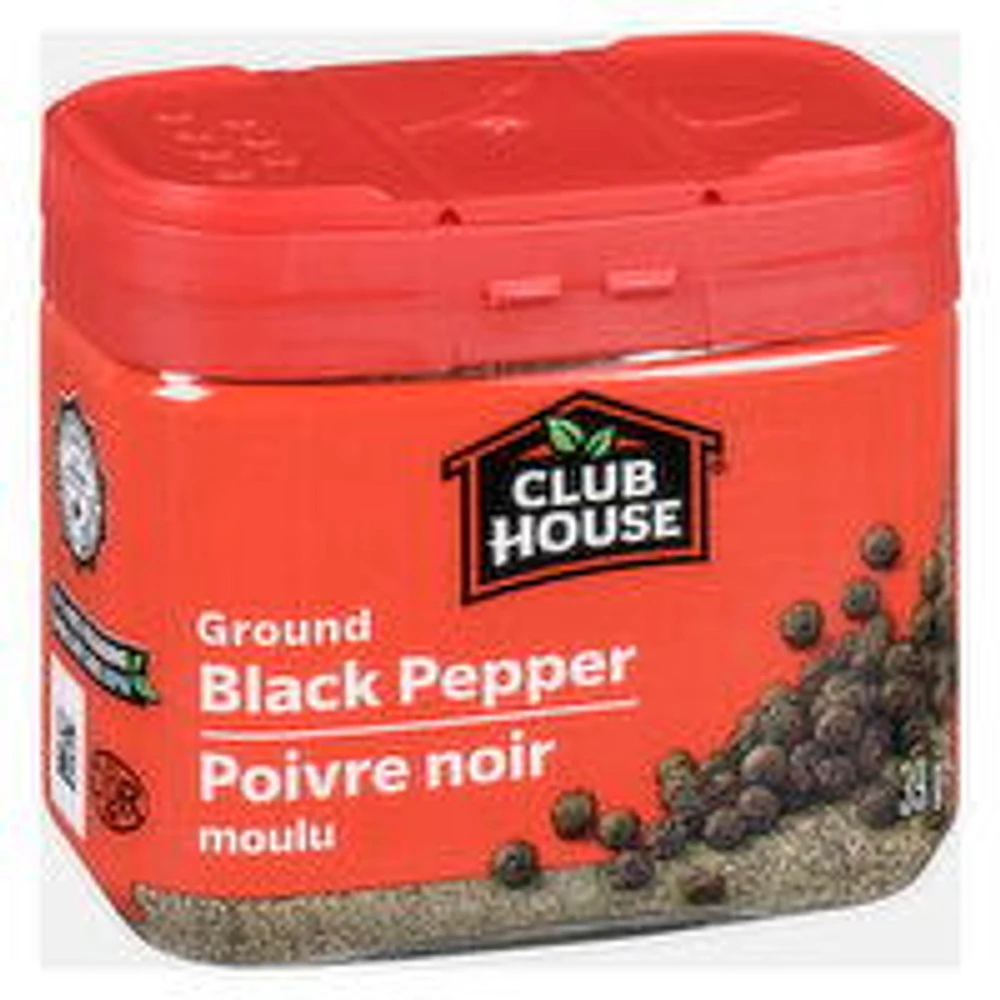Club House - Ground Black Pepper, 39 Gram