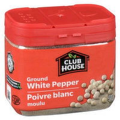 Club House - Ground White Pepper, 34 Gram