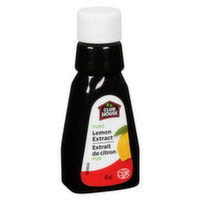 Club House - Pure Lemon Extract, 43 Millilitre