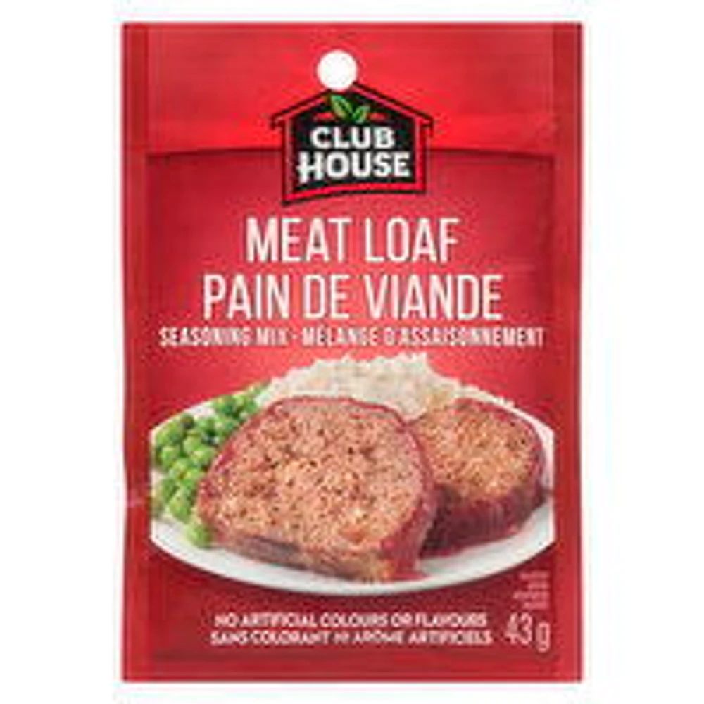 Club House - Meat Loaf Seasoning, 43 Gram