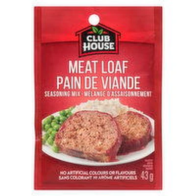 Club House - Meat Loaf Seasoning, 43 Gram