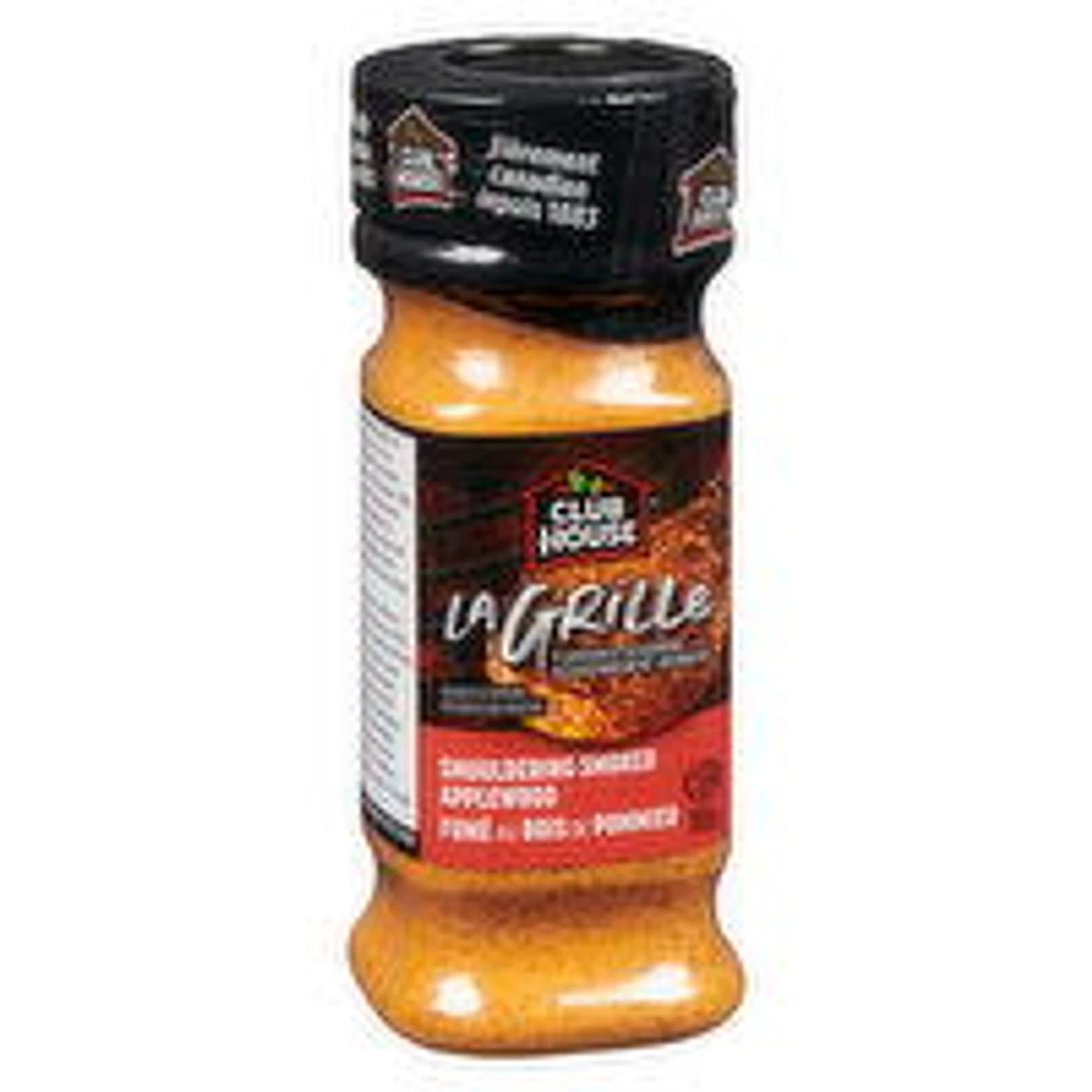 Club House - La Grille Smouldering Smoked Applewood Seasoning, 168 Gram
