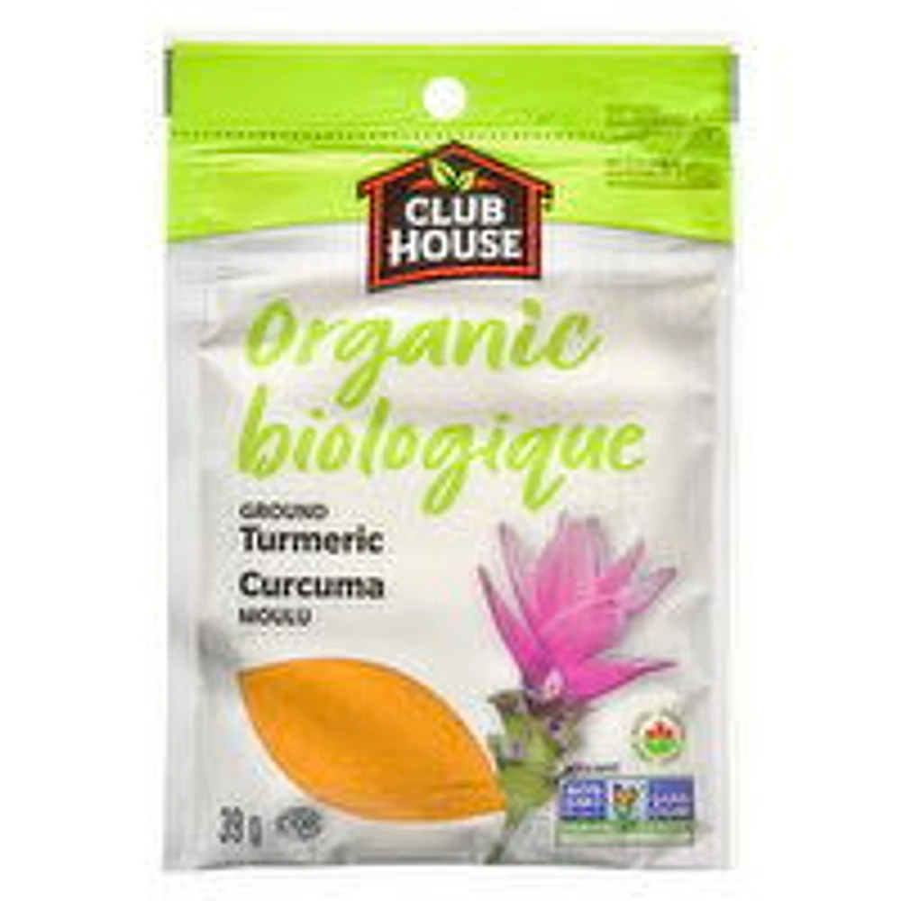 Club House - Organic Ground Tumeric, 39 Gram