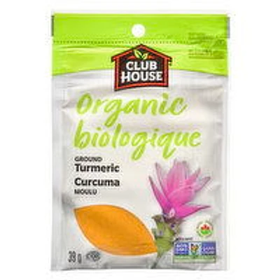 Club House - Organic Ground Tumeric, 39 Gram