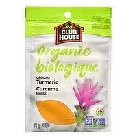 Club House - Organic Ground Tumeric, 39 Gram